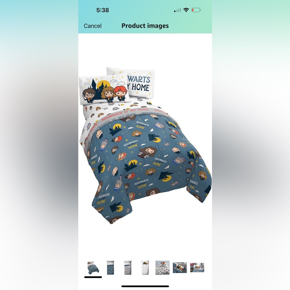 Harry Potter Twin Bedding Set Duvet Sheets Pillowcases Curtains